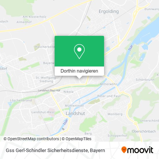 Gss Gerl-Schindler Sicherheitsdienste Karte