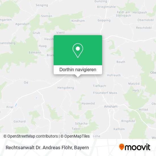 Rechtsanwalt Dr. Andreas Flöhr Karte