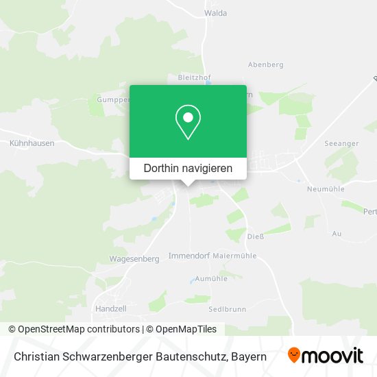 Christian Schwarzenberger Bautenschutz Karte