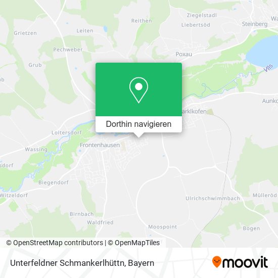 Unterfeldner Schmankerlhüttn Karte