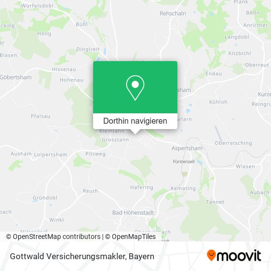 Gottwald Versicherungsmakler Karte