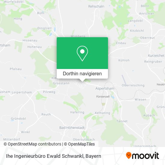 Ihe Ingenieurbüro Ewald Schwankl Karte
