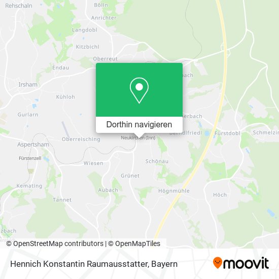 Hennich Konstantin Raumausstatter Karte