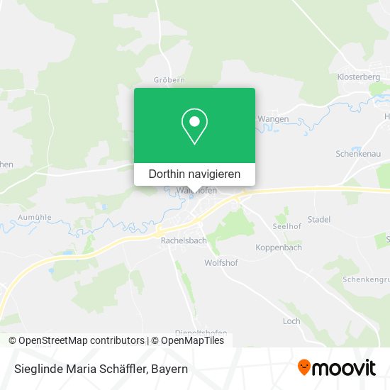 Sieglinde Maria Schäffler Karte