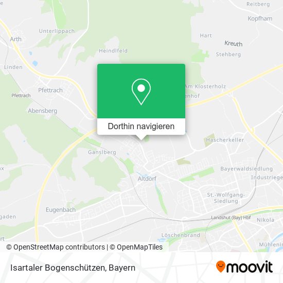 Isartaler Bogenschützen Karte