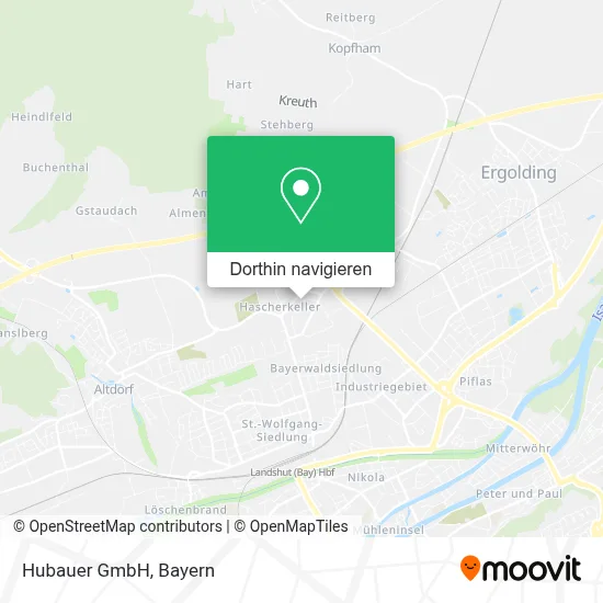 Hubauer GmbH Karte