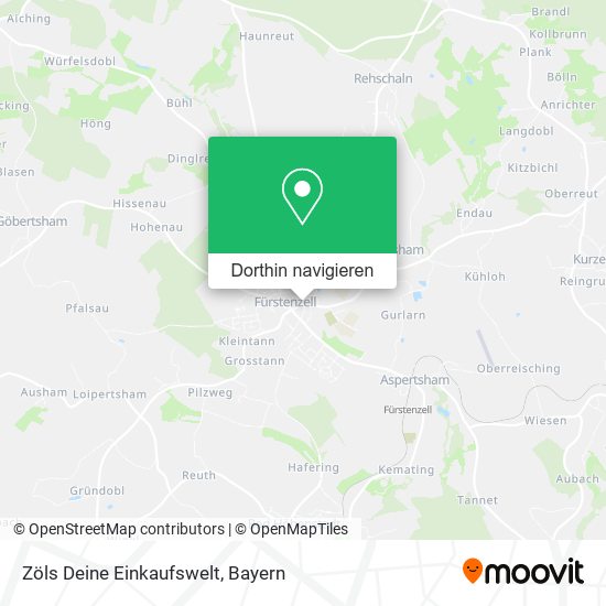 Zöls Deine Einkaufswelt Karte