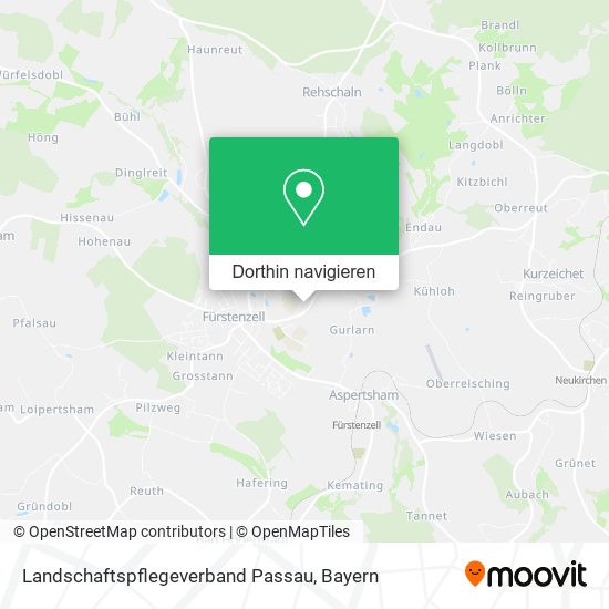 Landschaftspflegeverband Passau Karte