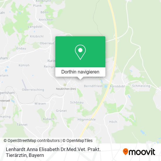 Lenhardt Anna Elisabeth Dr.Med.Vet. Prakt. Tierärztin Karte