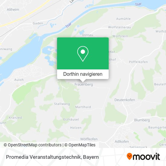 Promedia Veranstaltungstechnik Karte