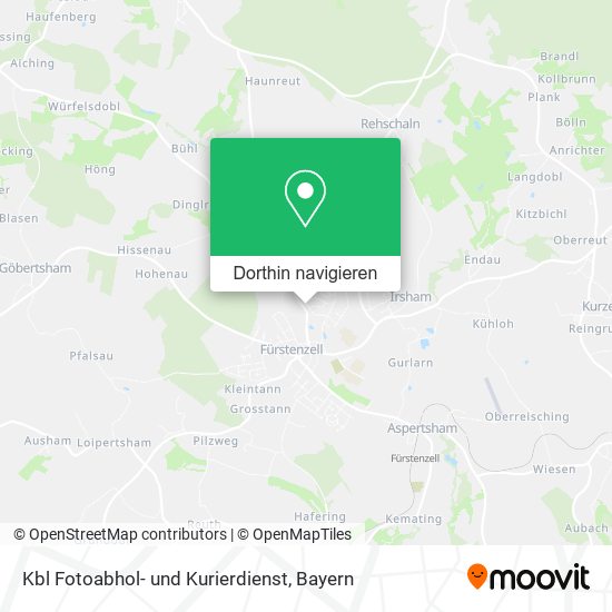 Kbl Fotoabhol- und Kurierdienst Karte