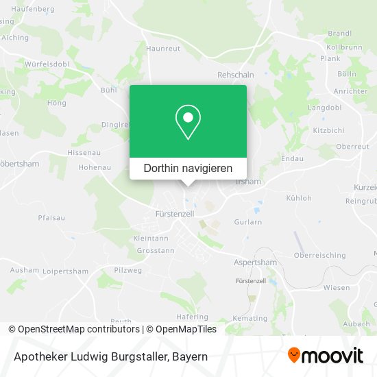 Apotheker Ludwig Burgstaller Karte