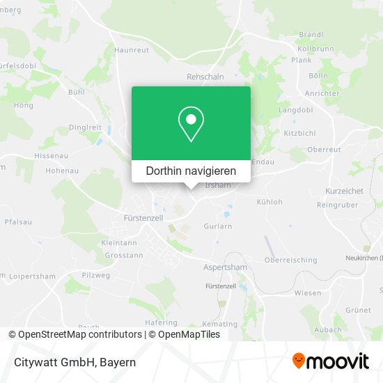 Citywatt GmbH Karte