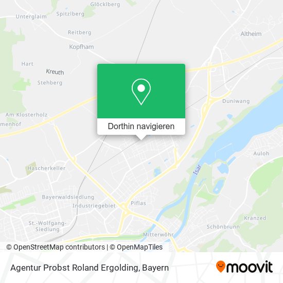 Agentur Probst Roland Ergolding Karte