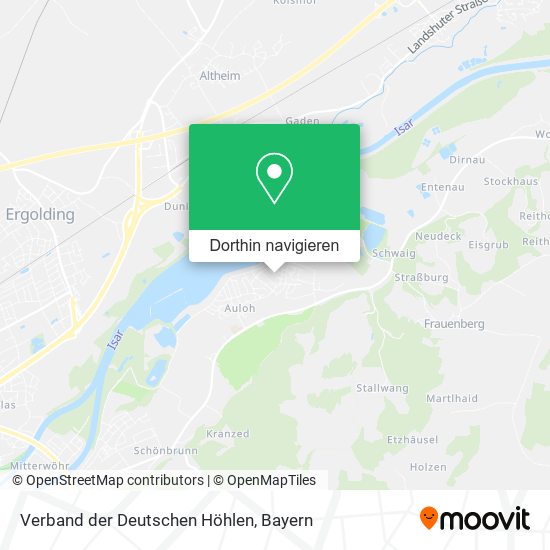 Verband der Deutschen Höhlen Karte
