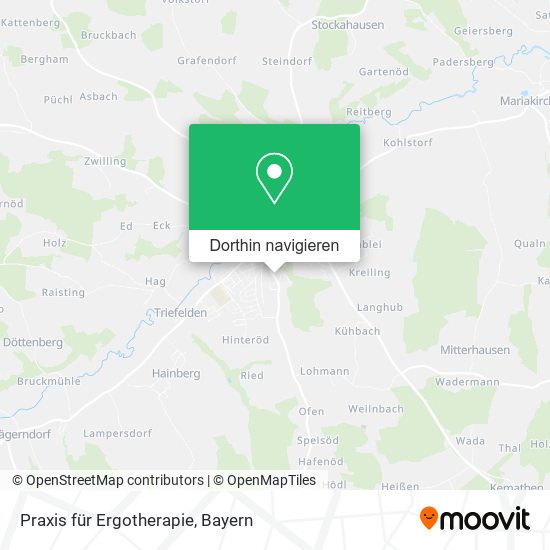 Praxis für Ergotherapie Karte