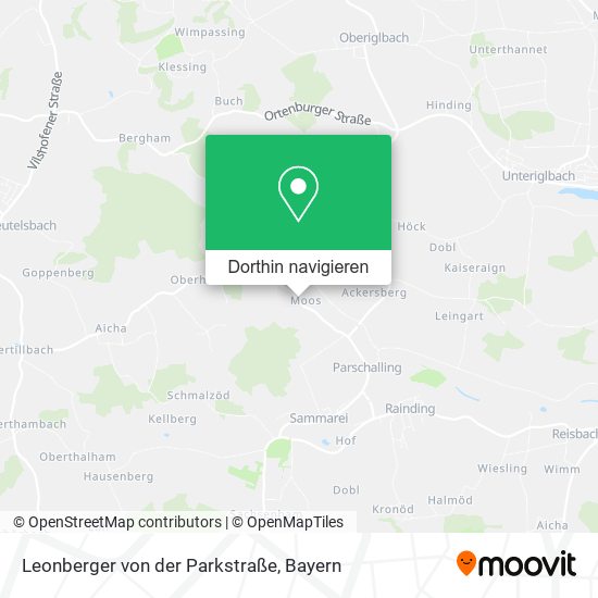 Leonberger von der Parkstraße Karte