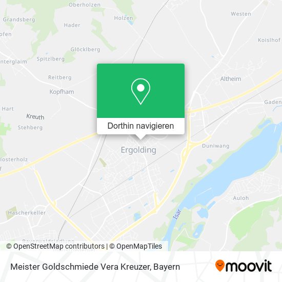 Meister Goldschmiede Vera Kreuzer Karte