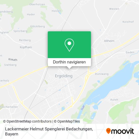 Lackermeier Helmut Spenglerei Bedachungen Karte