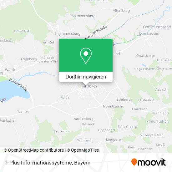 I-Plus Informationssysteme Karte