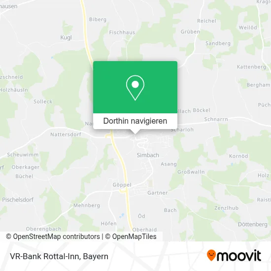 VR-Bank Rottal-Inn Karte