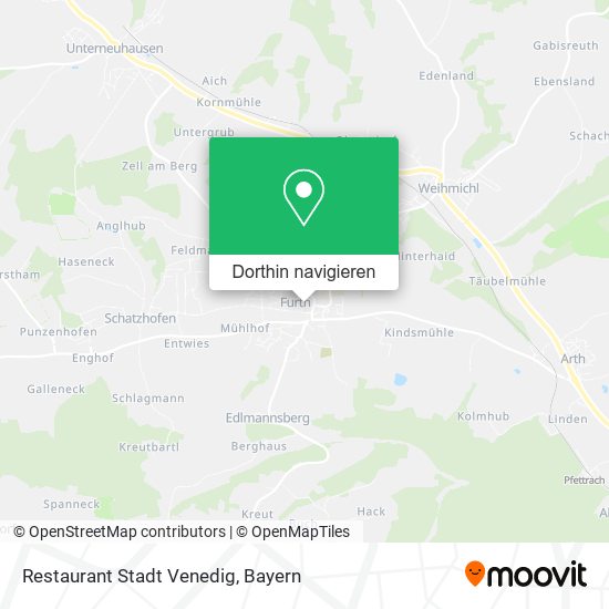 Restaurant Stadt Venedig Karte