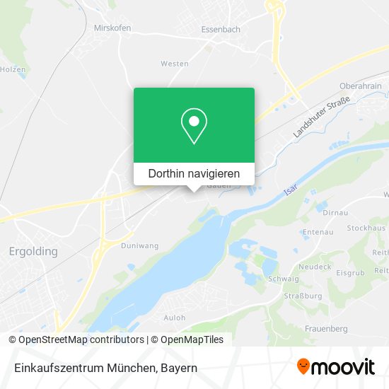 Einkaufszentrum München Karte