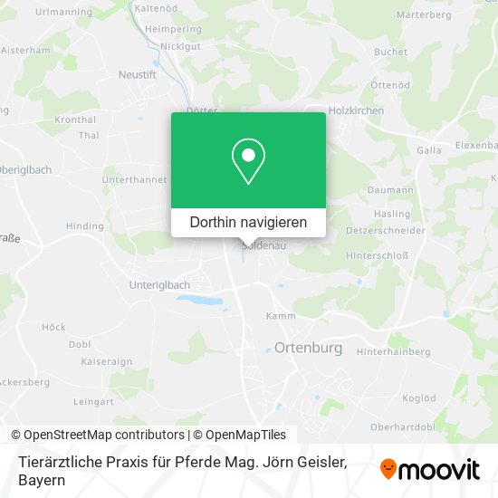 Tierärztliche Praxis für Pferde Mag. Jörn Geisler Karte