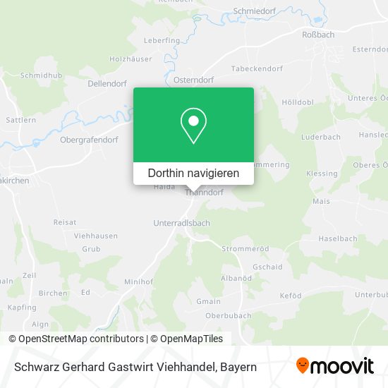Schwarz Gerhard Gastwirt Viehhandel Karte