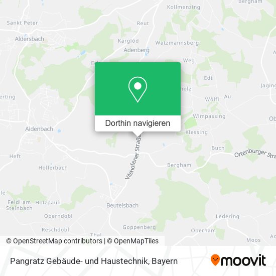 Pangratz Gebäude- und Haustechnik Karte