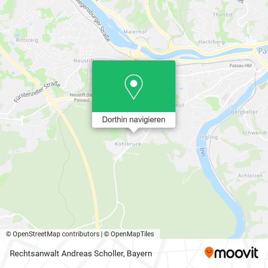 Rechtsanwalt Andreas Scholler Karte