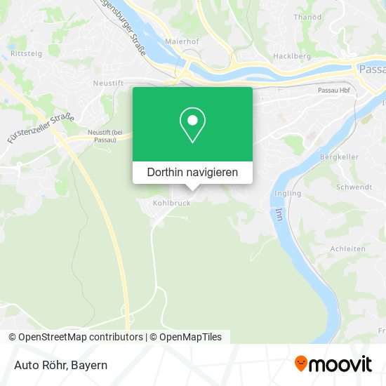 Auto Röhr Karte