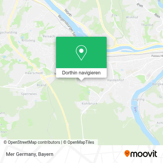 Mer Germany Karte