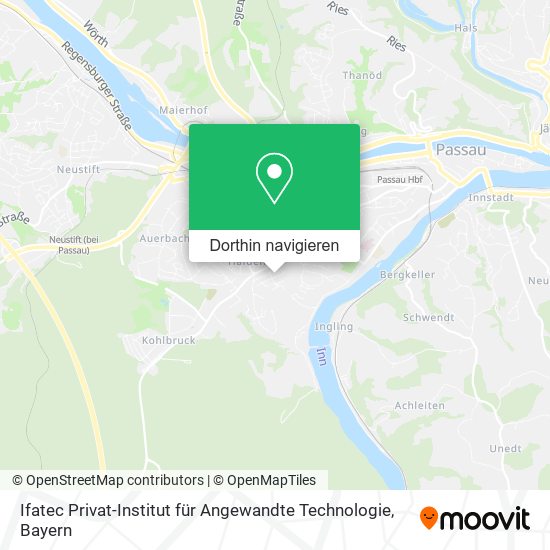 Ifatec Privat-Institut für Angewandte Technologie Karte