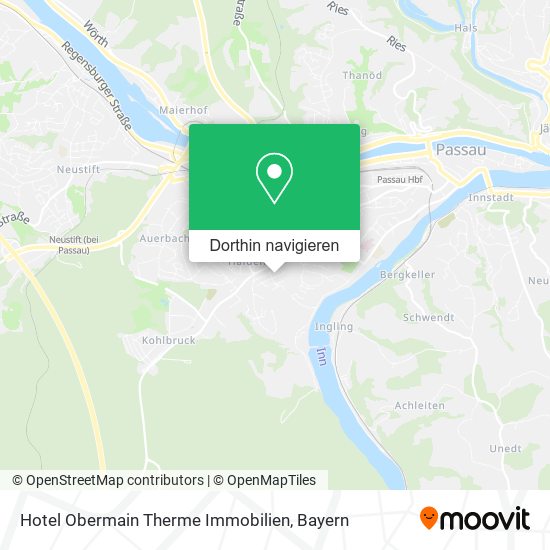 Hotel Obermain Therme Immobilien Karte