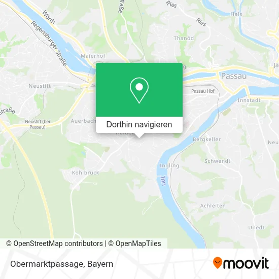 Obermarktpassage Karte