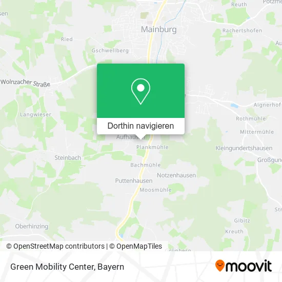 Green Mobility Center Karte
