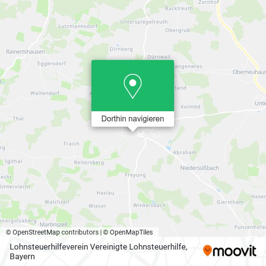 Lohnsteuerhilfeverein Vereinigte Lohnsteuerhilfe Karte
