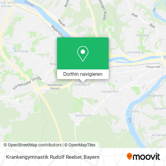 Krankengymnastik Rudolf Reeber Karte
