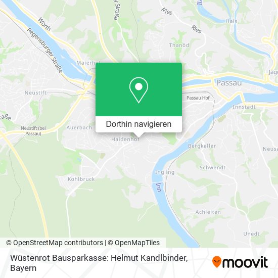 Wüstenrot Bausparkasse: Helmut Kandlbinder Karte