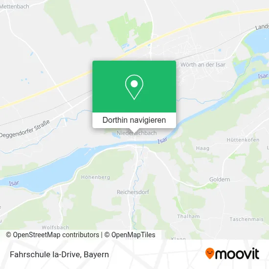 Fahrschule la-Drive Karte