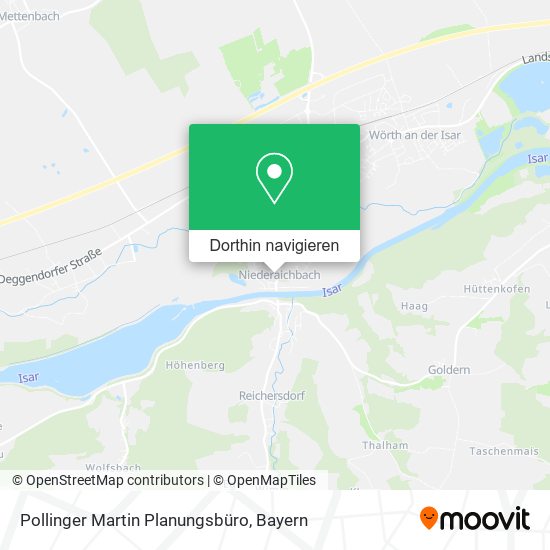Pollinger Martin Planungsbüro Karte