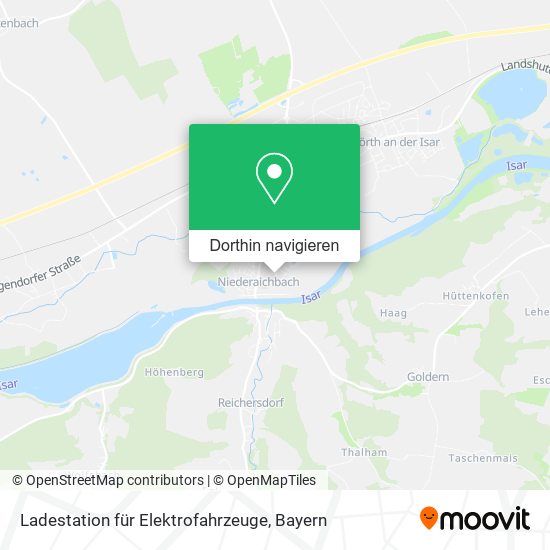 Ladestation für Elektrofahrzeuge Karte