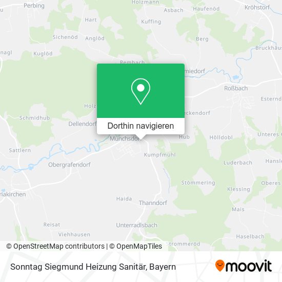 Sonntag Siegmund Heizung Sanitär Karte