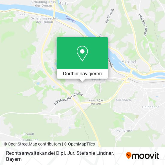 Rechtsanwaltskanzlei Dipl. Jur. Stefanie Lindner Karte