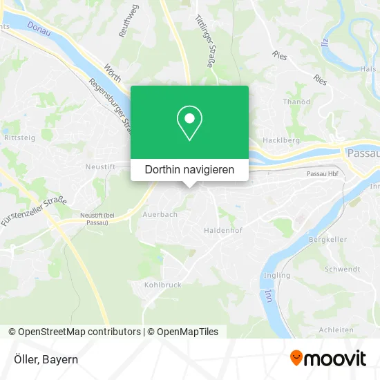 Öller Karte