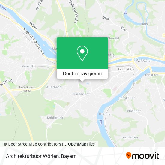Architekturbüor Wörlen Karte