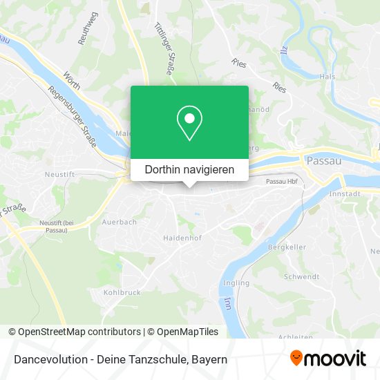 Dancevolution - Deine Tanzschule Karte