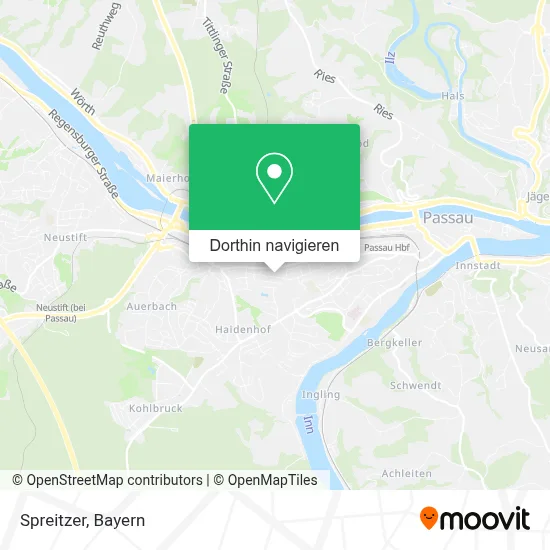 Spreitzer Karte