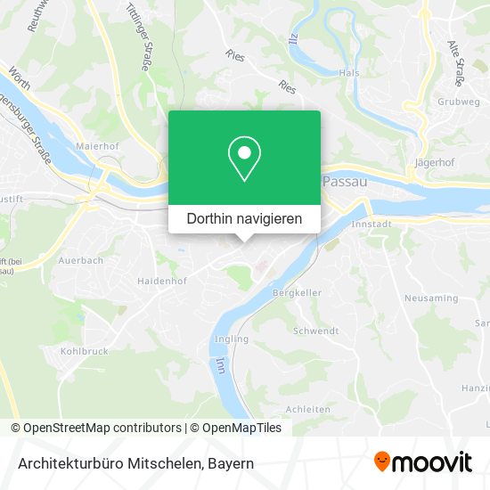 Architekturbüro Mitschelen Karte